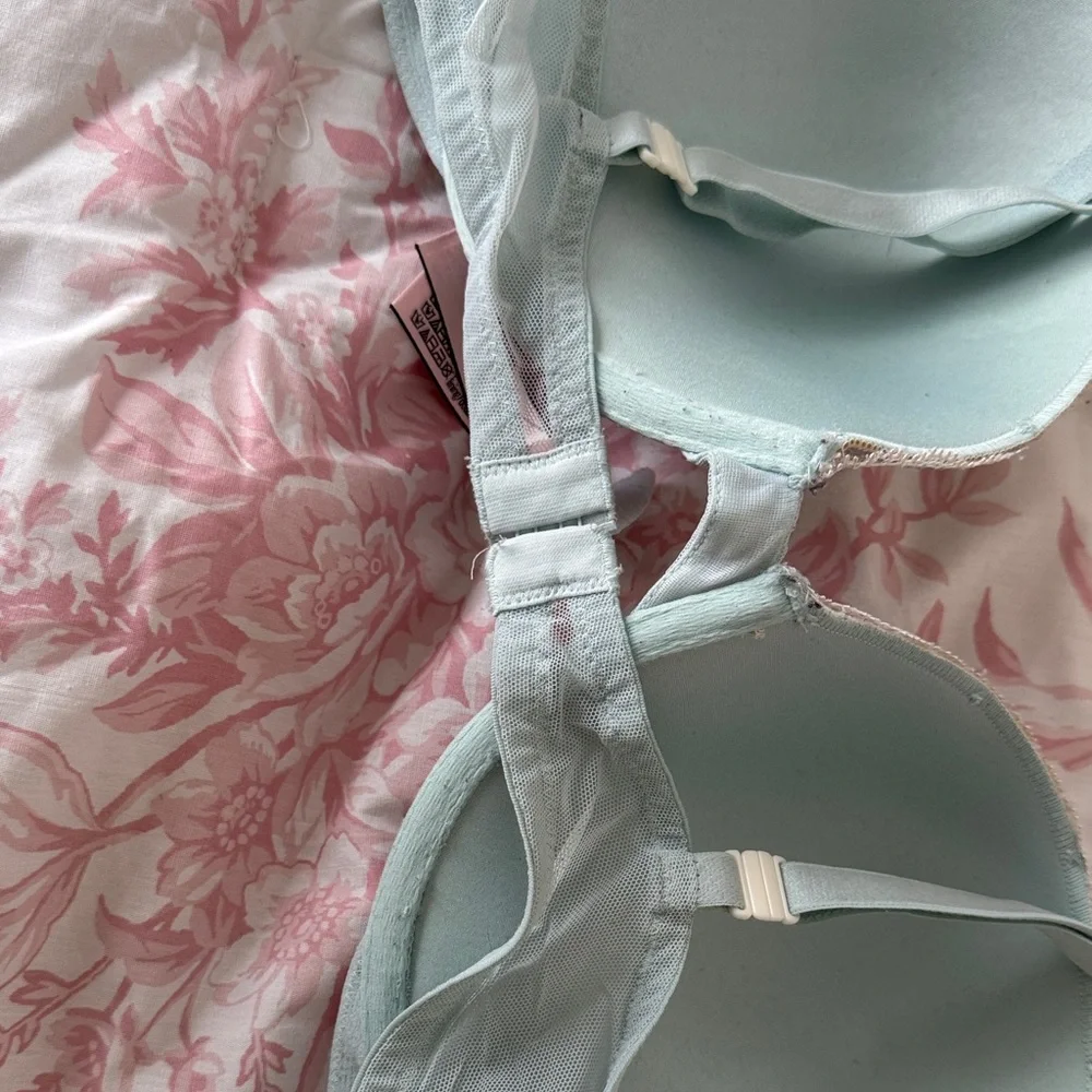 Victoria's Secret Pastel Lace Push Up Bra - Picture 6 of 9